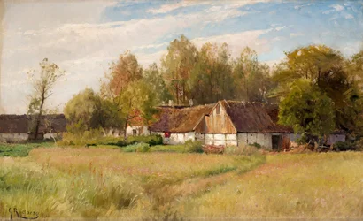 Farm in Falsterbo with Flowering Meadow